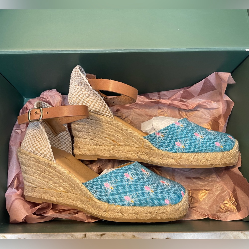 Anthropologie Critter Espadrilles Wedges